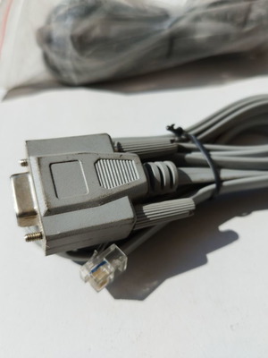 Μετατροπέας καλώδιο Ethernet DB9pin σειριακό θηλυκό σε RJ45 καινούργιο