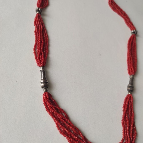 Coral Necklace 74cm like new