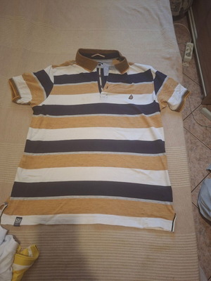 Striped full colors T-shirt, large