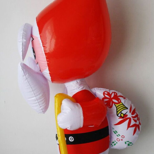 Vintage 80's Inflatable Santa Claus 58cm new