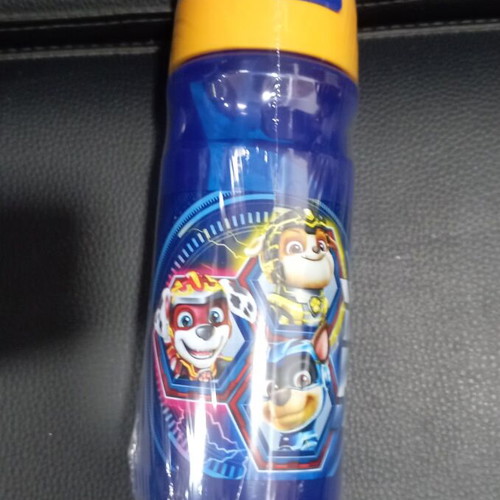 Paw Patrol Plastic Water Bottle 550ml with Safety Cap