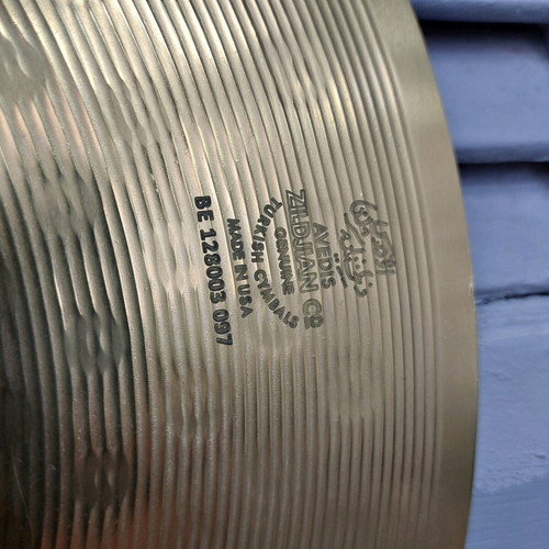 Zildjian Planet Z Ride 20" Reverse Type cymbal used with splash-crash Turkey 14"