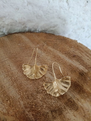 Women's stainless steel feather earrings new