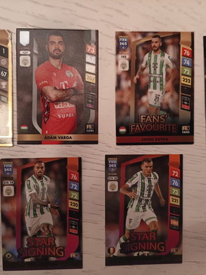 Adrenalyn XL 2025 Panini Ferencvaros Cards like new