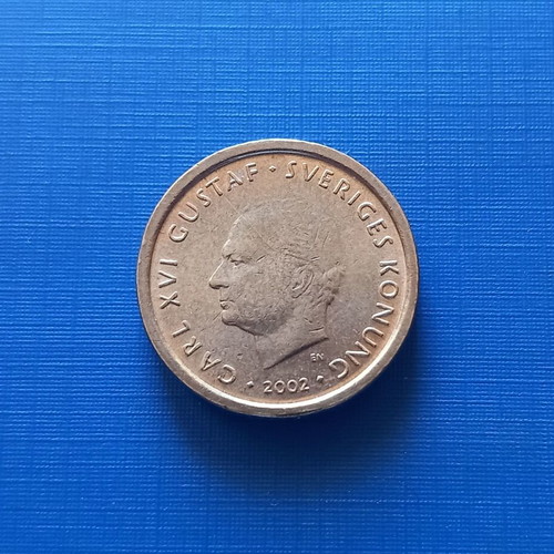 Sweden 10 Kronor 2002 coin like new
