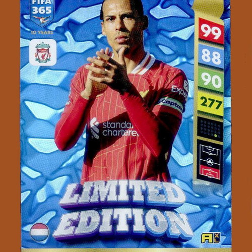 Panini Adrenalyn 2025 Virgil Van Dijk -  1,00 - Vendora.cy