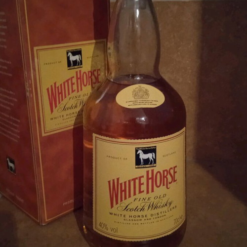 White Horse Scotch whisky new, sealed in box