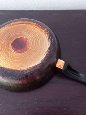 Frying pan used, kitchenware EKG