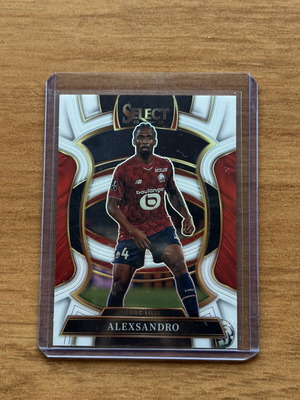 2025-26 Panini Select Ligue 1 Alexsandro Terrace White card new
