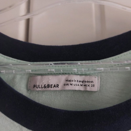 Pull & Bear blouse size M like new, green