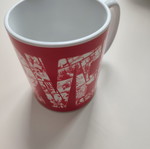Marvel heat-sensitive mug with changing figures