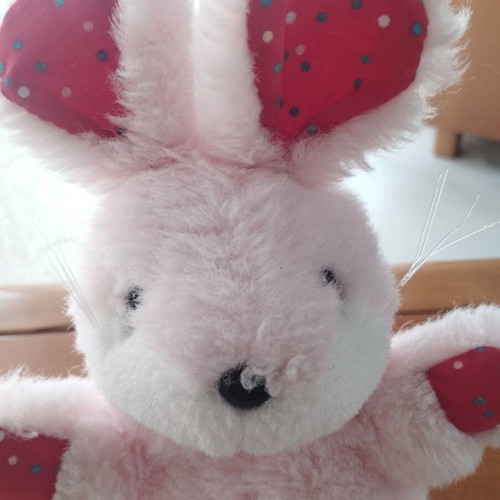 Vintage children's DVD set of 4 movies with plush bunny gift