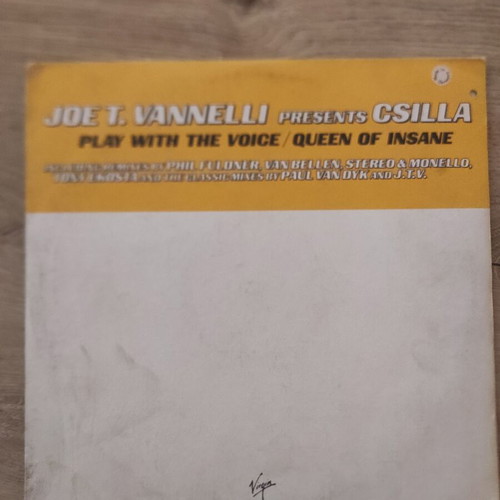 Joe T Vannelli Play With The Voice double vinyl used, electronic