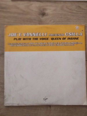Joe T Vannelli Play With The Voice double vinyl used, electronic