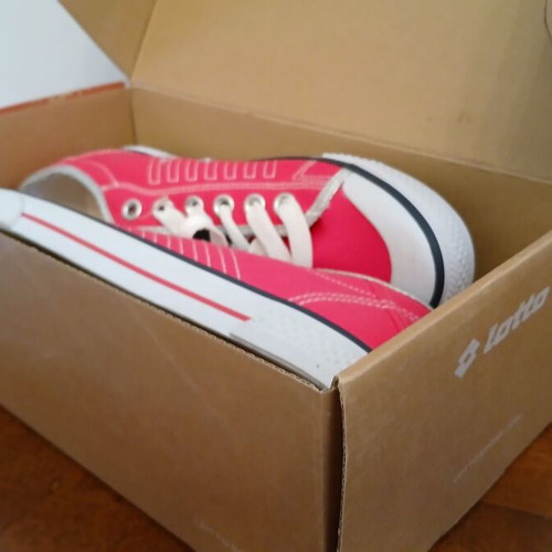 Lotto Florida II W sneakers new, fuchsia with silver details, size 41