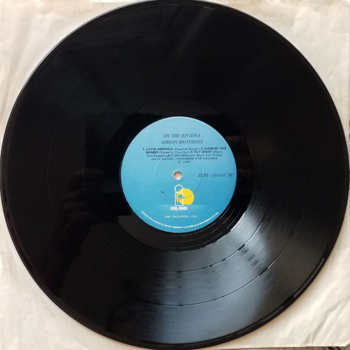 Gibson Brothers On The Riviera vinyl LP album