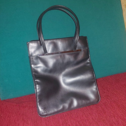 Vintage women's handbag black, used