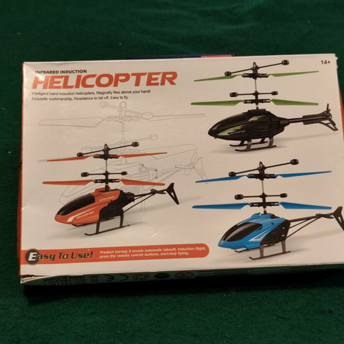 Rechargeable LED Helicopter with Infrared Sensor
