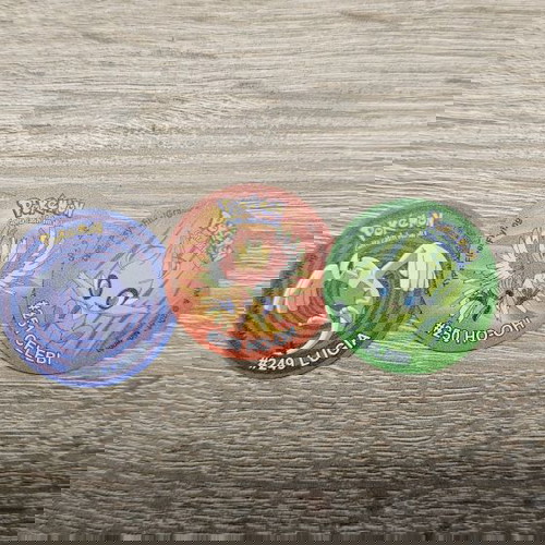 Pokemon tazos τάπες complete 100%