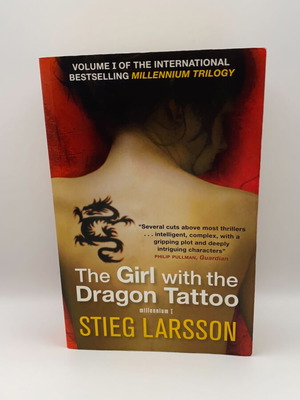 The Girl with the Dragon Tattoo book like new, English