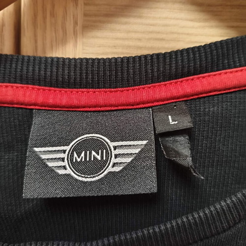 Mini Club long-sleeve shirt size L black like new