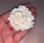 φυτικό κερι λουλούδι με άρωμα Γιασεμί σε άσπρο χρώμα