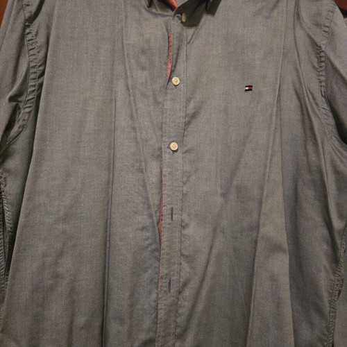 Tommy Hilfiger dress shirt, gray, XL