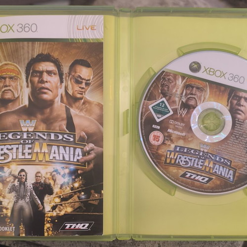 Legend of Wrestle Mania Xbox 360 like new fighting game