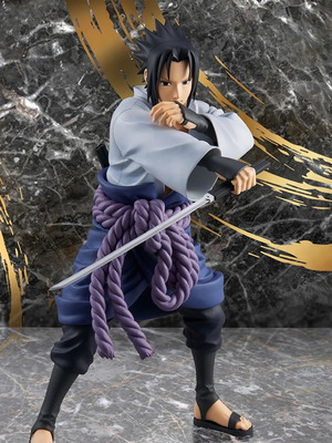 Sasuke Uchiha figure Naruto Shippuden Banpresto Grandista 24cm