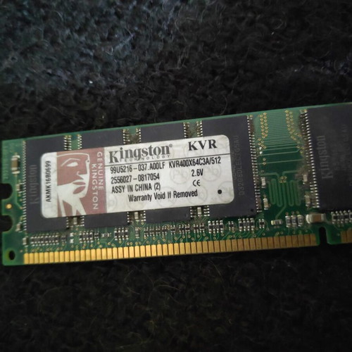 Kingston DDR RAM 512MB 400MHz like new