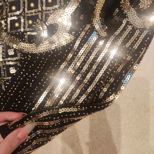Forebelle skirt with sequins new, size M