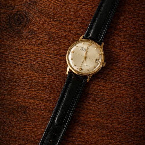 Oriosa Swiss 1970 gold plated men's mechanical watch used