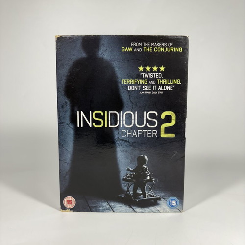 Insidious Chapter 2 DVD used with English subtitles