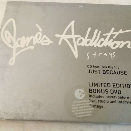 Jane's Addiction Strays CD used, special collector's edition with DVD