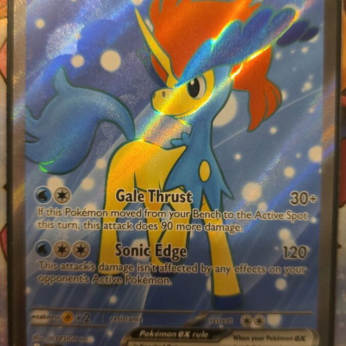 Keldeo ex Pokemon TCG card like new -  5,00 - Vendora.cy