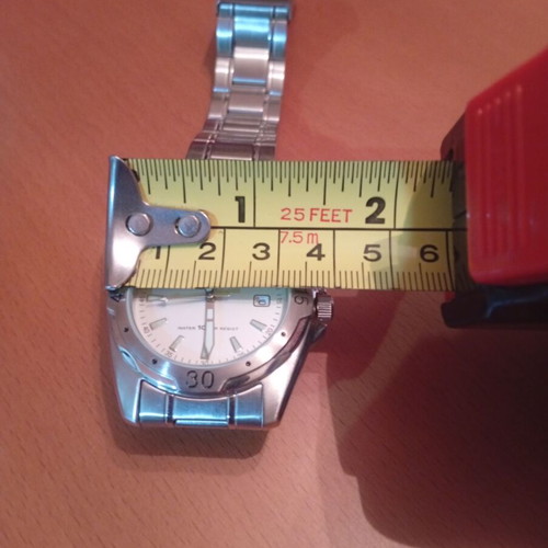 Lorus wristwatch men's silver like new (VX32-X271)