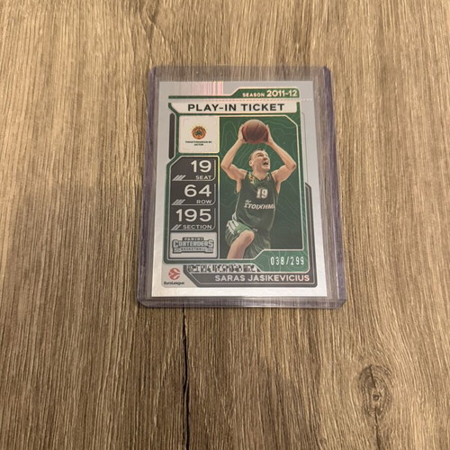 Contenders Panini Saras Jasikevicius 038/299 card like new