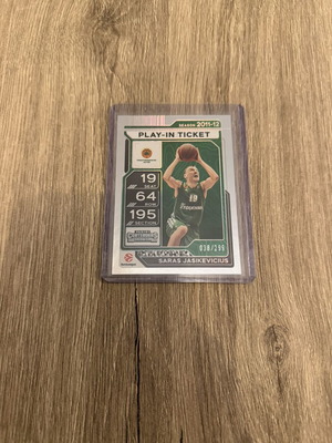 Contenders Panini Saras Jasikevicius 038/299 card like new
