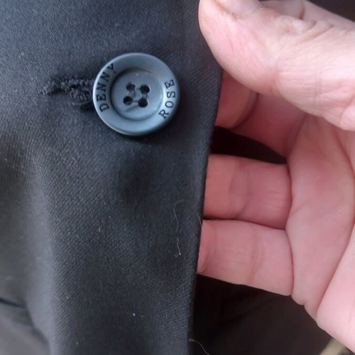 Denny Rose black jacket like new with studs