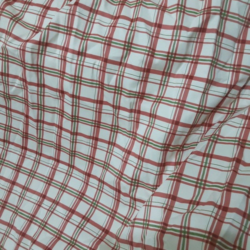 Window curtains set of 2 made of cotton satin