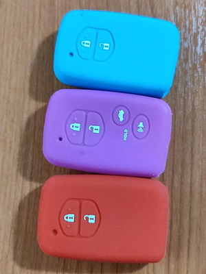 Silicone key covers for Toyota Prius like new