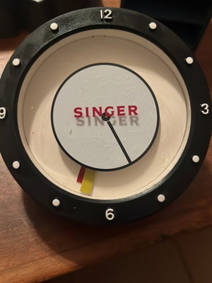 Singer διακοσμητικό επιτραπέζιο ρολόι μεταχειρισμένο, άγνωστης λειτουργικότητας