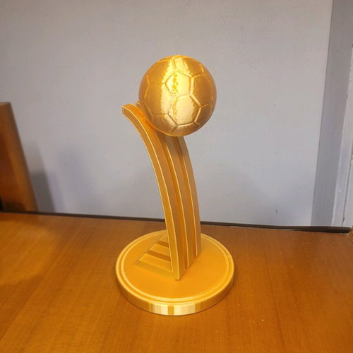 World Cup top player trophy new, height 18cm