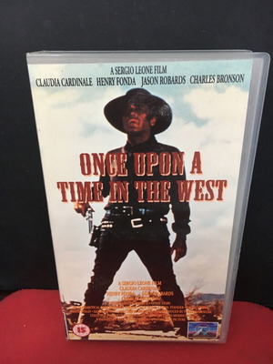 Once Upon a Time in the West VHS used, English version without subtitles