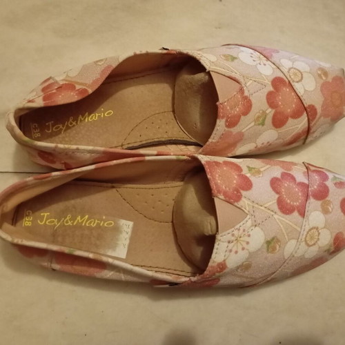 Joy & Mario espadrilles size 38 like new, multicolored
