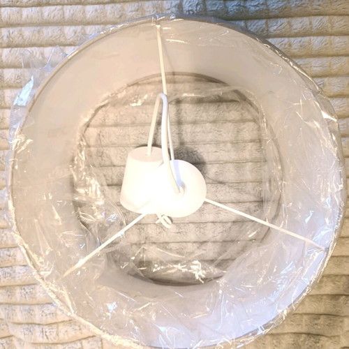 Ceiling light new, large with cables, diameter 36cm