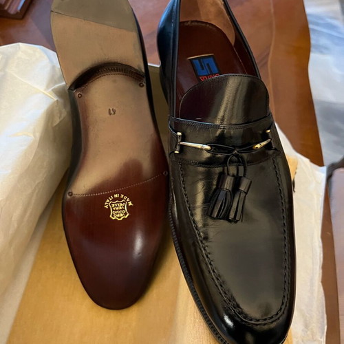 Petridis Studio shoes black new size 41, made in Italy