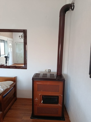 Alfatherm T-200 oil heater with electric fan