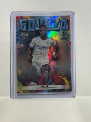 2021-22 Topps Chrome UCC Vini JR. #2 Golazo καινούργιο