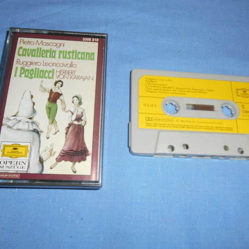 Cavalleria Rusticana cassette used
